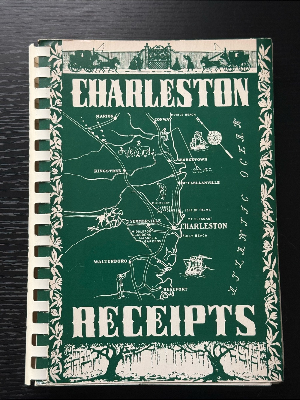 Vintage Southern Cookbook “Charleston Receipts” Originally Published in 1950